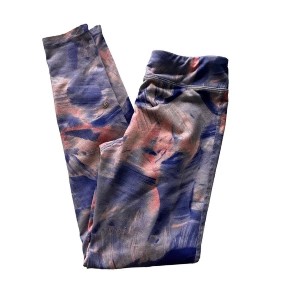Champion Girls' Athletic Tie Dye Leggings - Size Medium